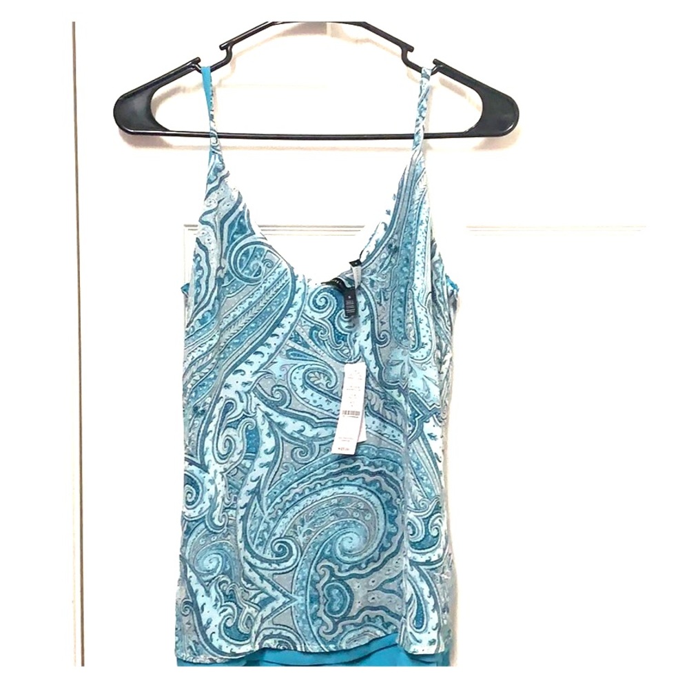 White House Black Market reversible print cami